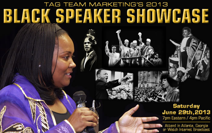 Black Speaker Showcase