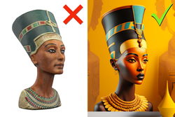 Fake Nefertiti/Real Nefertiti