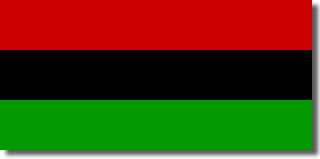 Marcus Garvey's Red Black & Green Flag