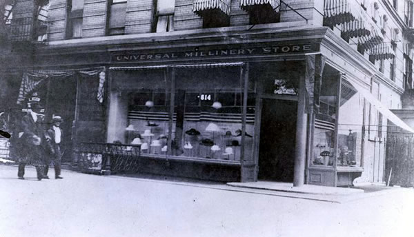 One of Marcus Garvey's Stores In New York City