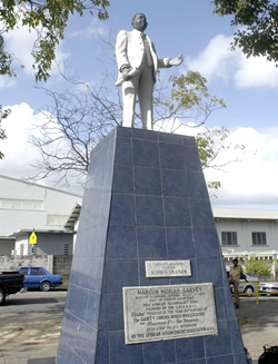 Garvey Statue in Trinidaad